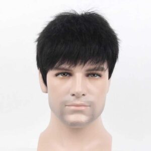 Full Volume Messy Top Men Toupee