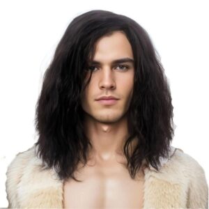 Long Wavy Rockstar Style Men Wig