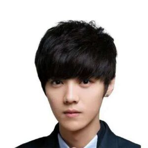 Fluffy K-Pop Texture Layered Men Wig